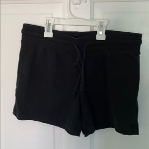 Target black sweatshorts